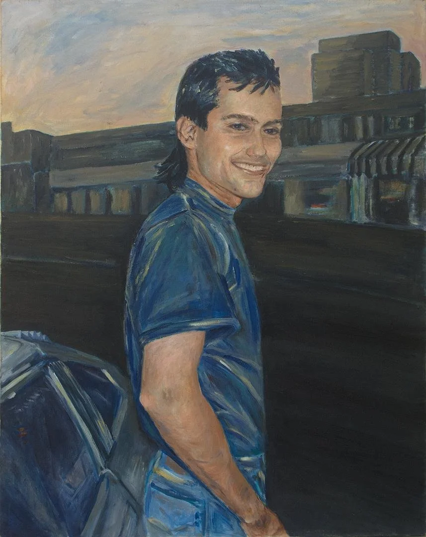 Mullet Guy,   Mullet Guy,  24" x 30"