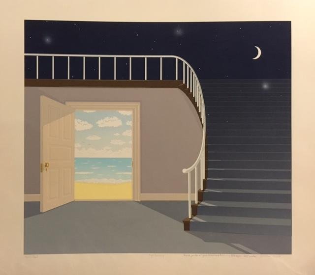 Jonathan Meader,   Night Dancing,  24 5/8" x 22 1/8"