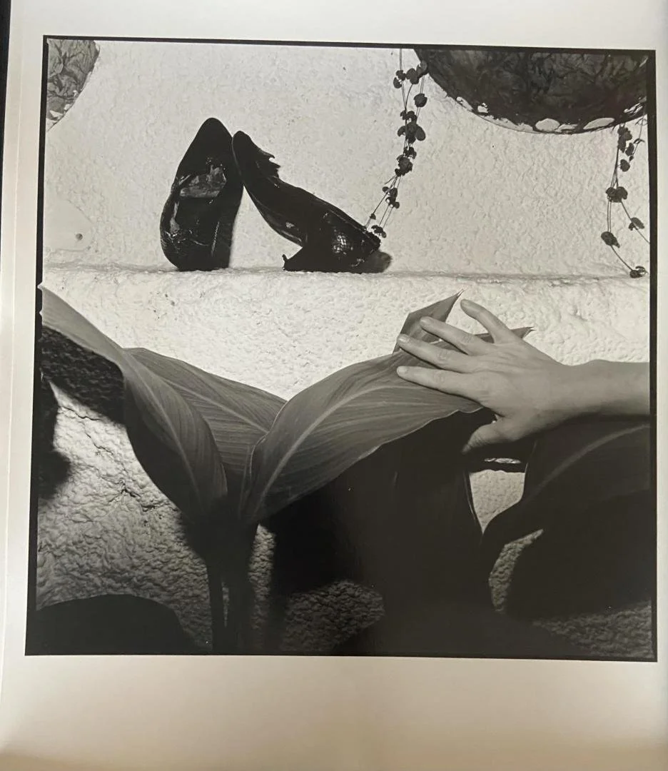 Rosalind Fox Solomon,   She Changed her Shoes and Touched a Plant,  15" x 15"