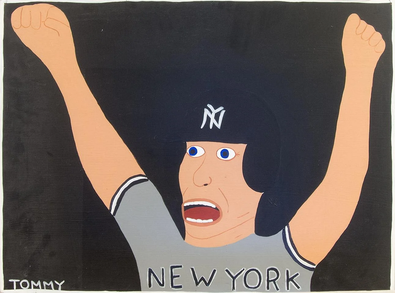 Tommy Cheng,   Yankees/Scott Brosius
32" x 24"
