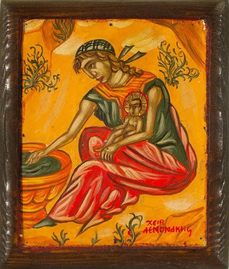 Xeir, Almond King,  6.5" x 7"
