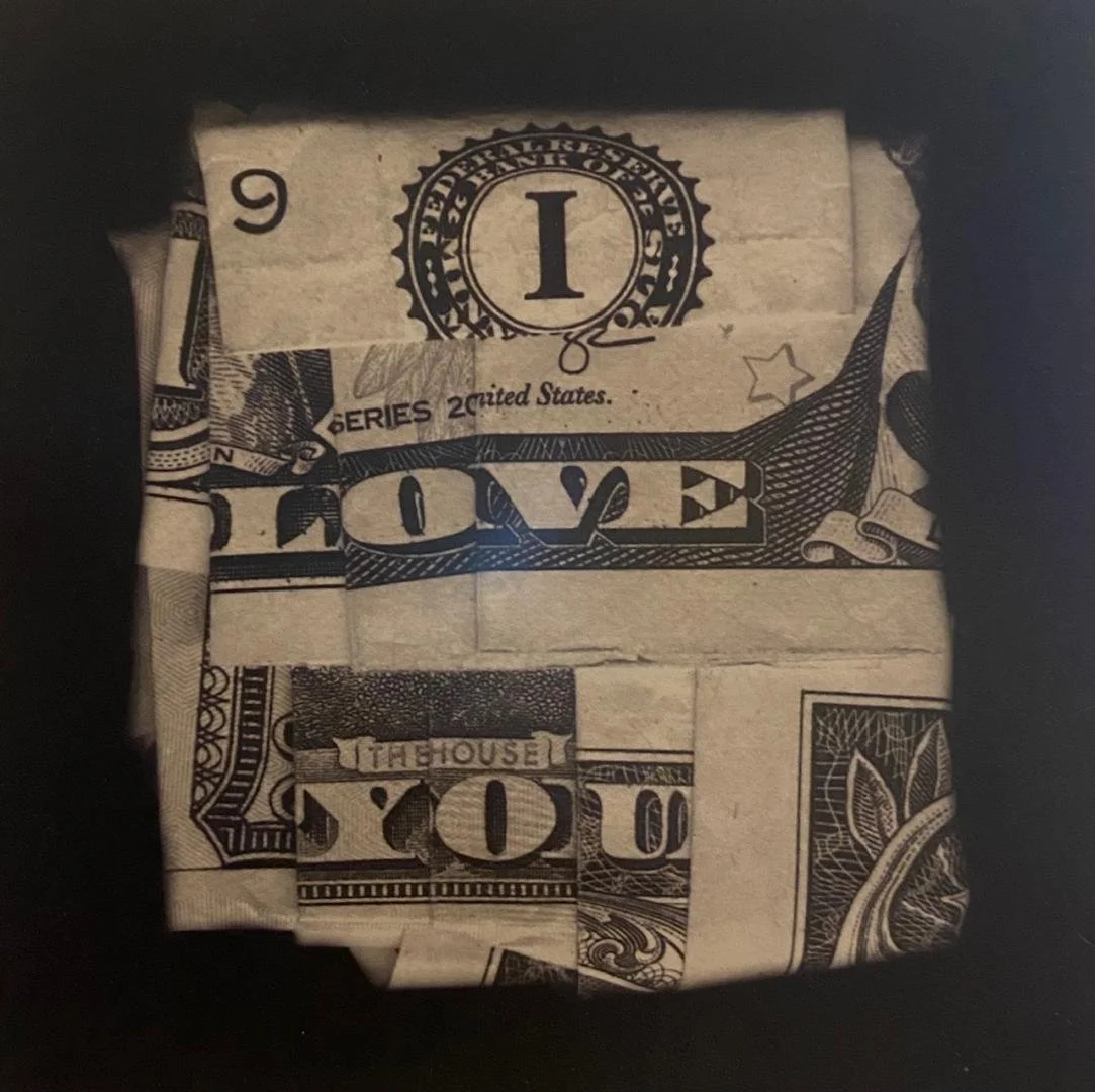 D-TAG (formerly Dan Tague),  I LOVE YOU,  5" x 5"