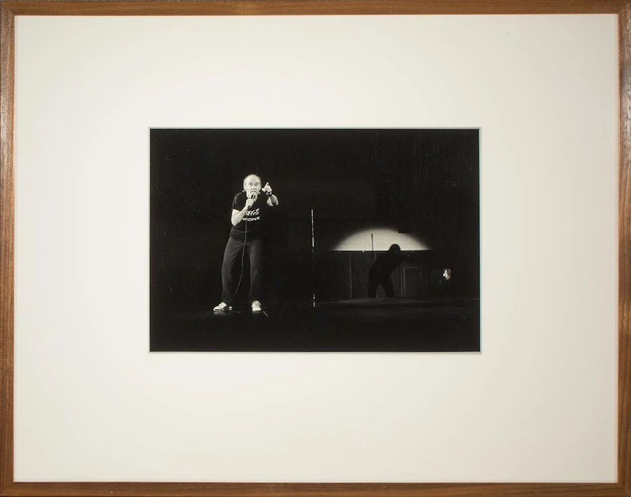 Arthur Grace,  George Carlin, p.23 from the book The Comedians,  18.5" x 14.5"