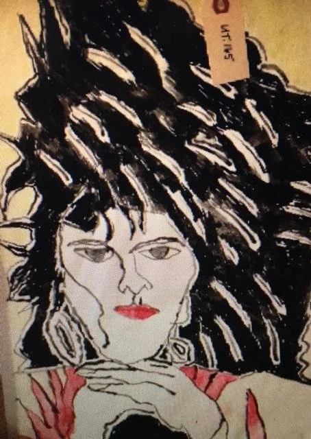 Eric MacDonald,   Portrait Lainie Kazan,  12" x 18"