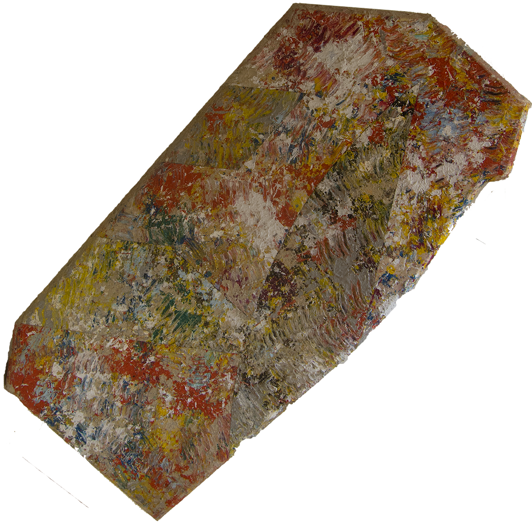 Sam Gilliam, Raked Archesi  84" x 40"