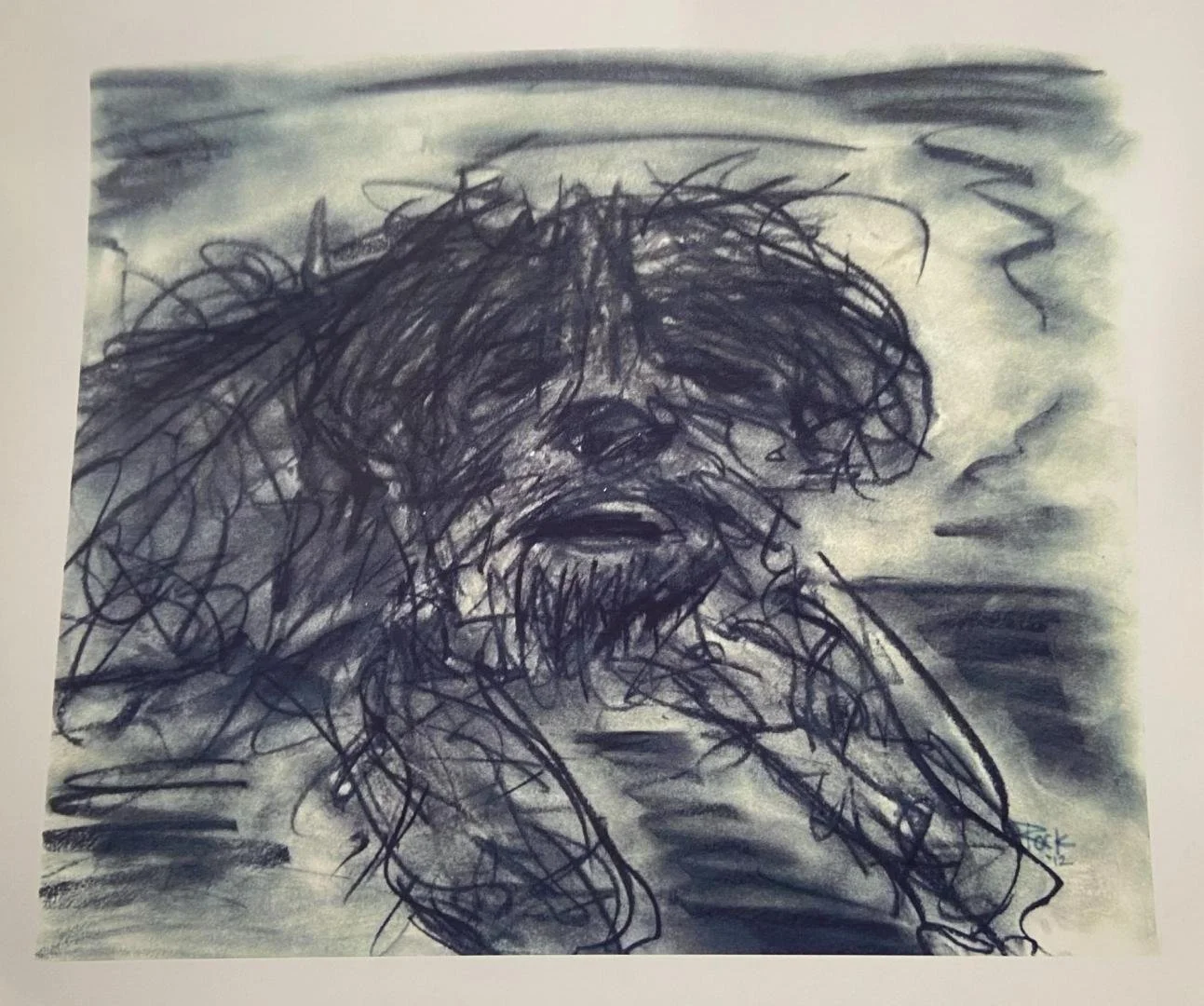 Bill Rock,  Dog (print),  10" x 16"