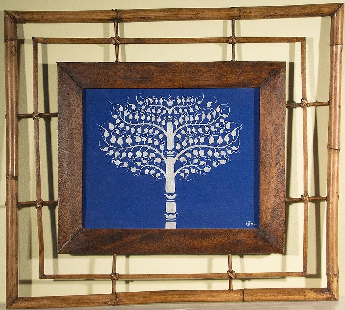 Unknown,  unknown - tree,  17.5" x 16"