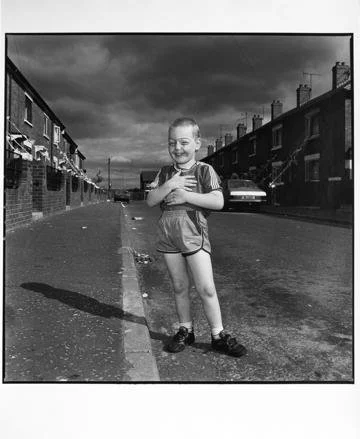 Rosalind Fox Solomon,  Make-Up, West Belfast, Northern Ireland, 1990 (Mahon 692),  16" x 16"
