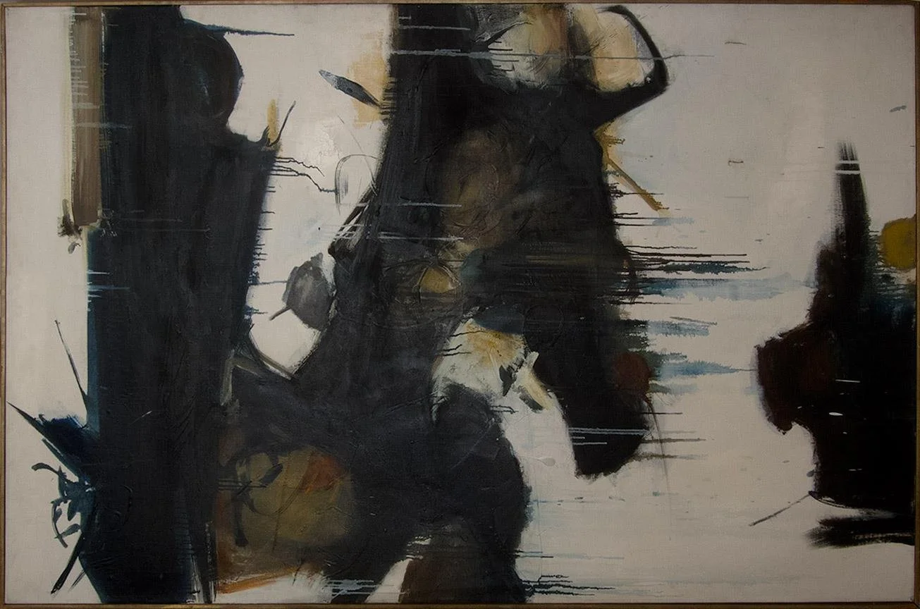 Kazuya Sakai,   TAKUAN (PINTURA No. 12-III-1963),  77.5" x 52"