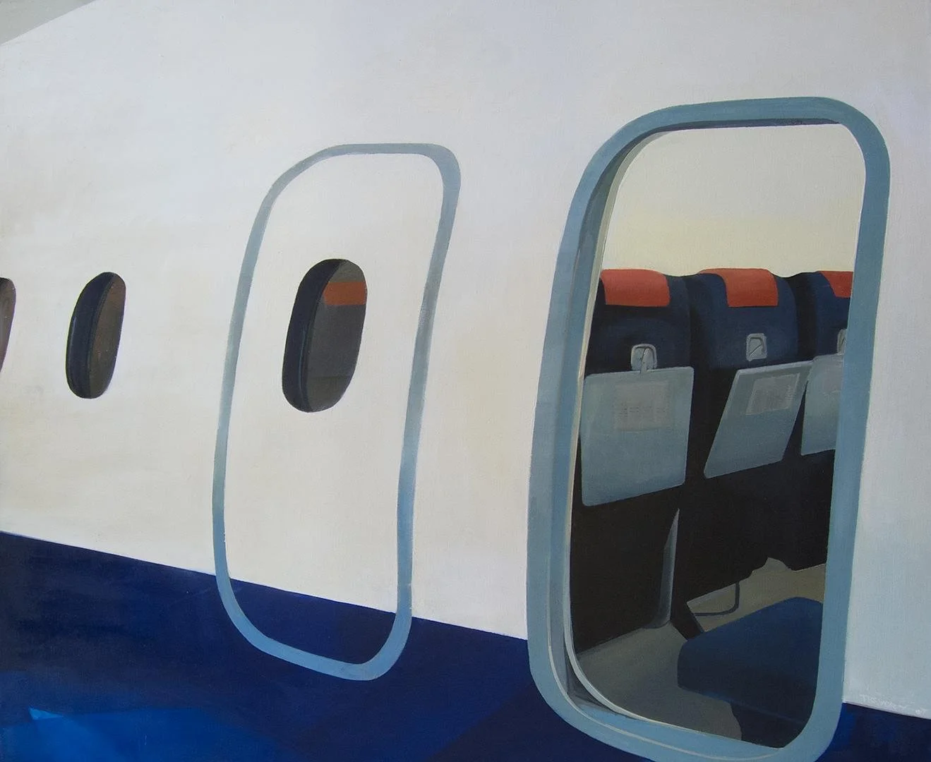 Trevor Young,   Fuselage (1)
58" x 48"