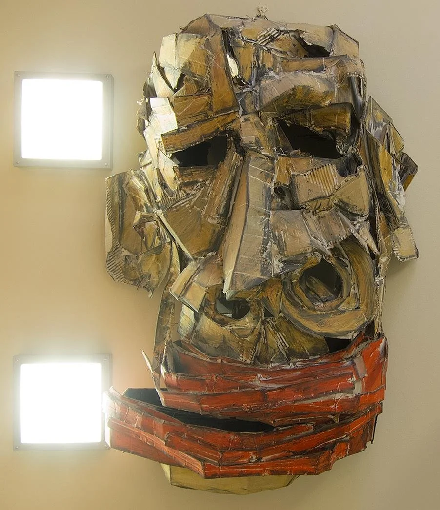 Bill Rock,   Adjusted Grin,  39" x 65"