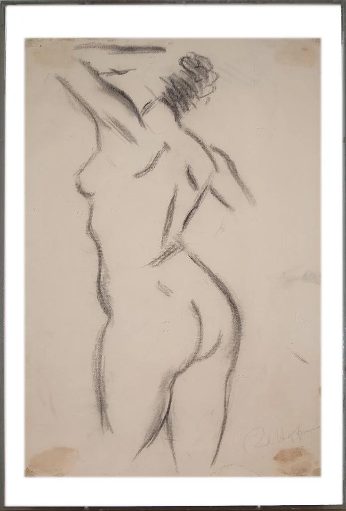 Rick Hoffman,  (nude),  14" x 20.75"