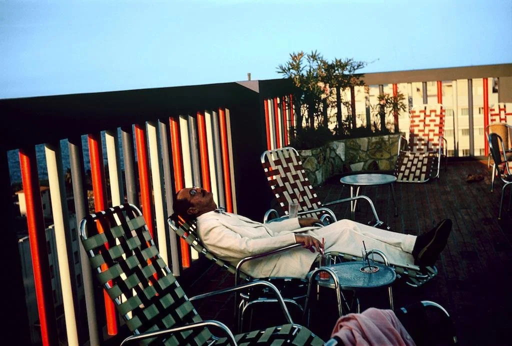 Paul Outerbridge,  Self Portrait, Santa Monica, c. 1950,  15.125" x 19.5"