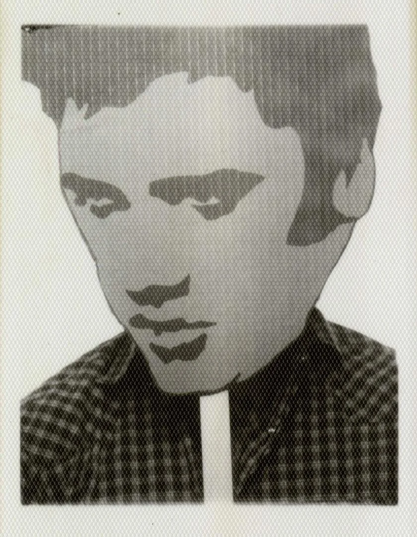 Dan Tague (now Charbonnet),   Magnificent 7 (Elvis),  28" x 22"