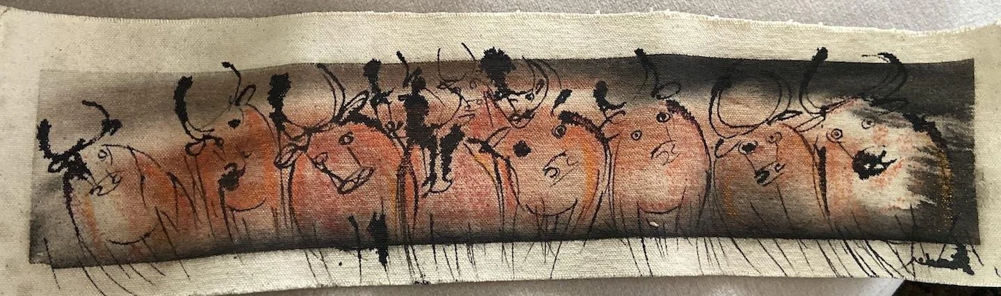 unknown,   Unknown BULLS (fabric pieces)