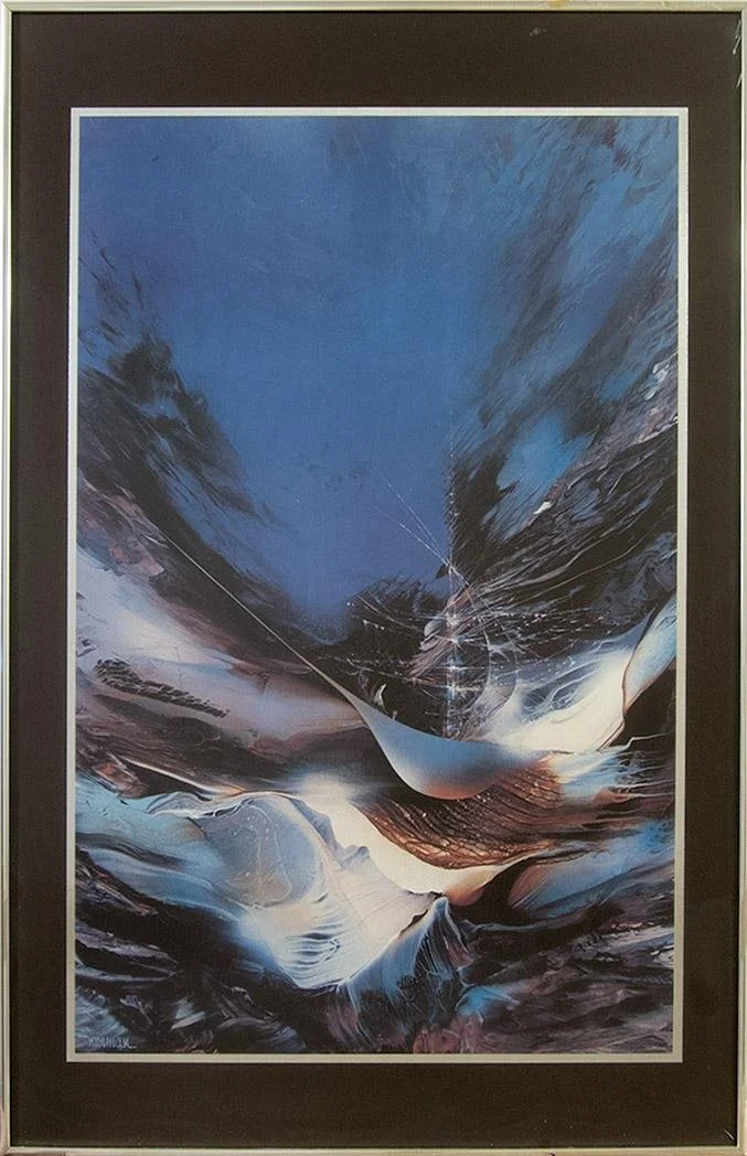 Leonardo Nierman,  unknown,  24" x 36"