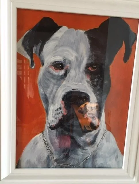 Eldred Boze,  "Mutt" 
15.5" x 19.5"