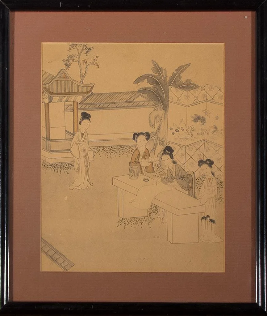 Unknown Chinese Drawing,  Unknown,  12.25" x 15"