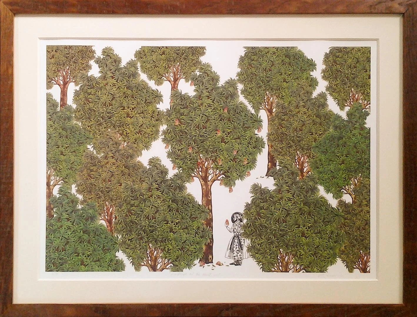 Atif Khan,  Landscape of the Heart (iv),  24" x 26.5"