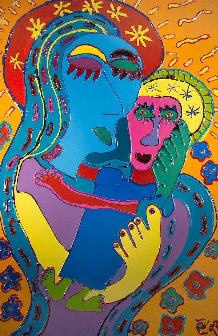 unknown,  Madonna and Child,  24" x 35"