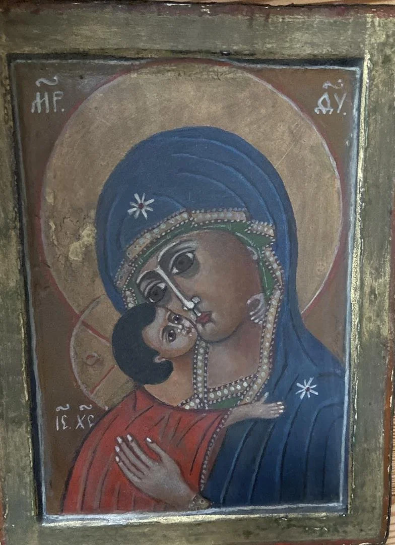 unknown,  Madonna and Child,  10" x 8"