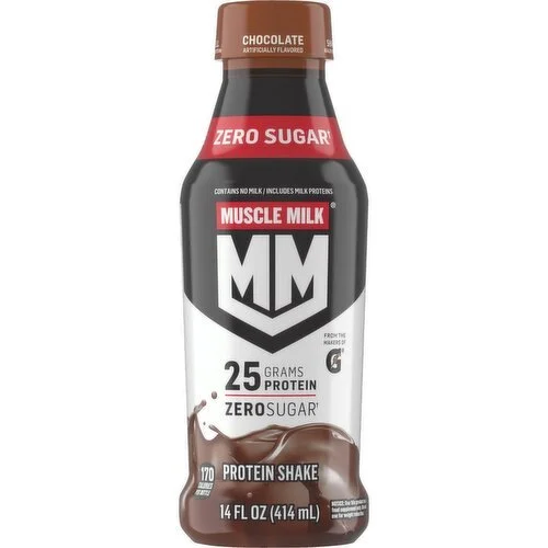 Muscle Milk zero sugar protein shake [chocolate] - 170kcal