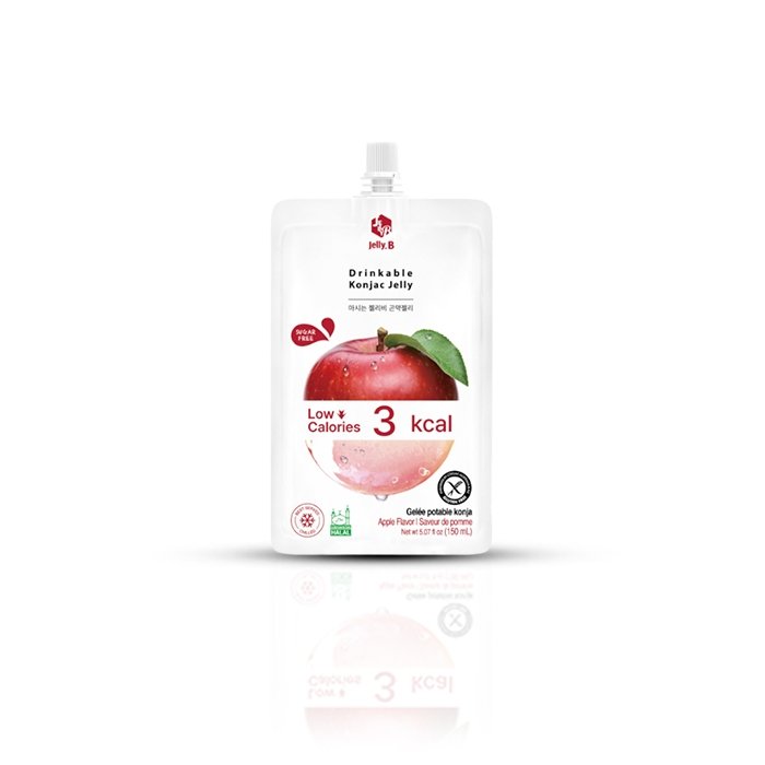 Jelly.B low-cal konjac jelly [apple] - 3kcal