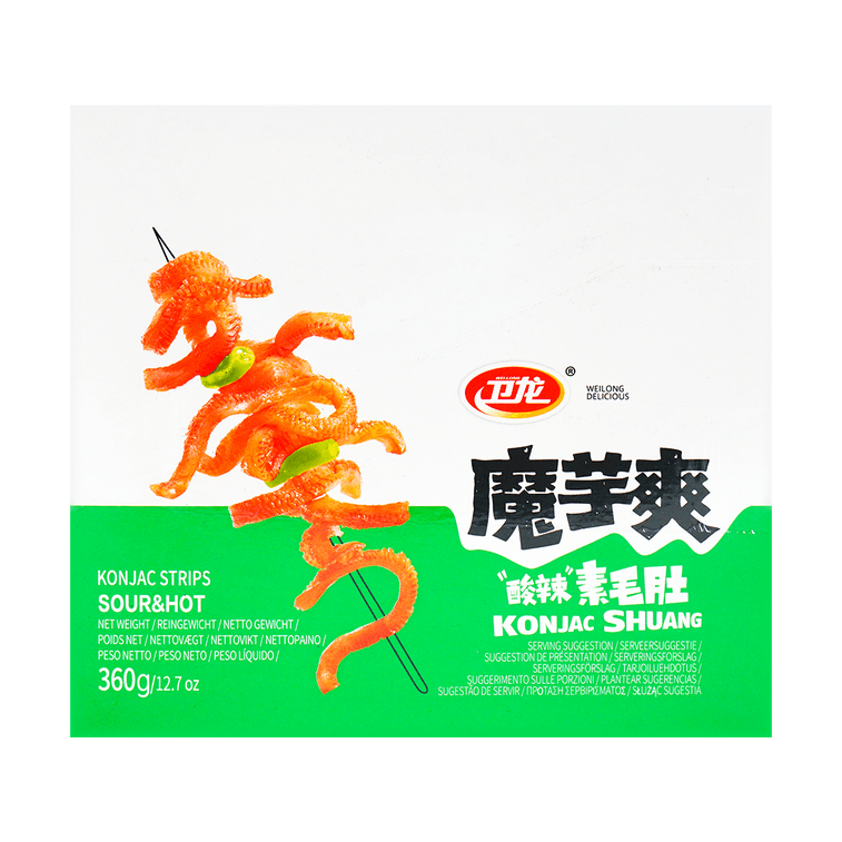 WL spicy konjac crisp 20 pcs [limon spicy] - 20kcal