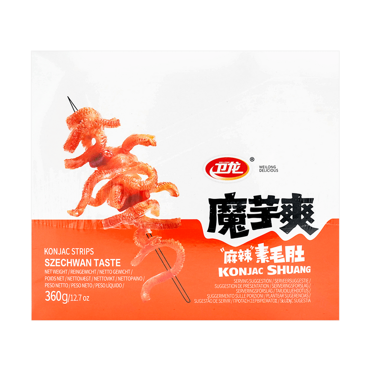 WL spicy konjac crisp 20 pcs [szechuan spicy] - 20kcal