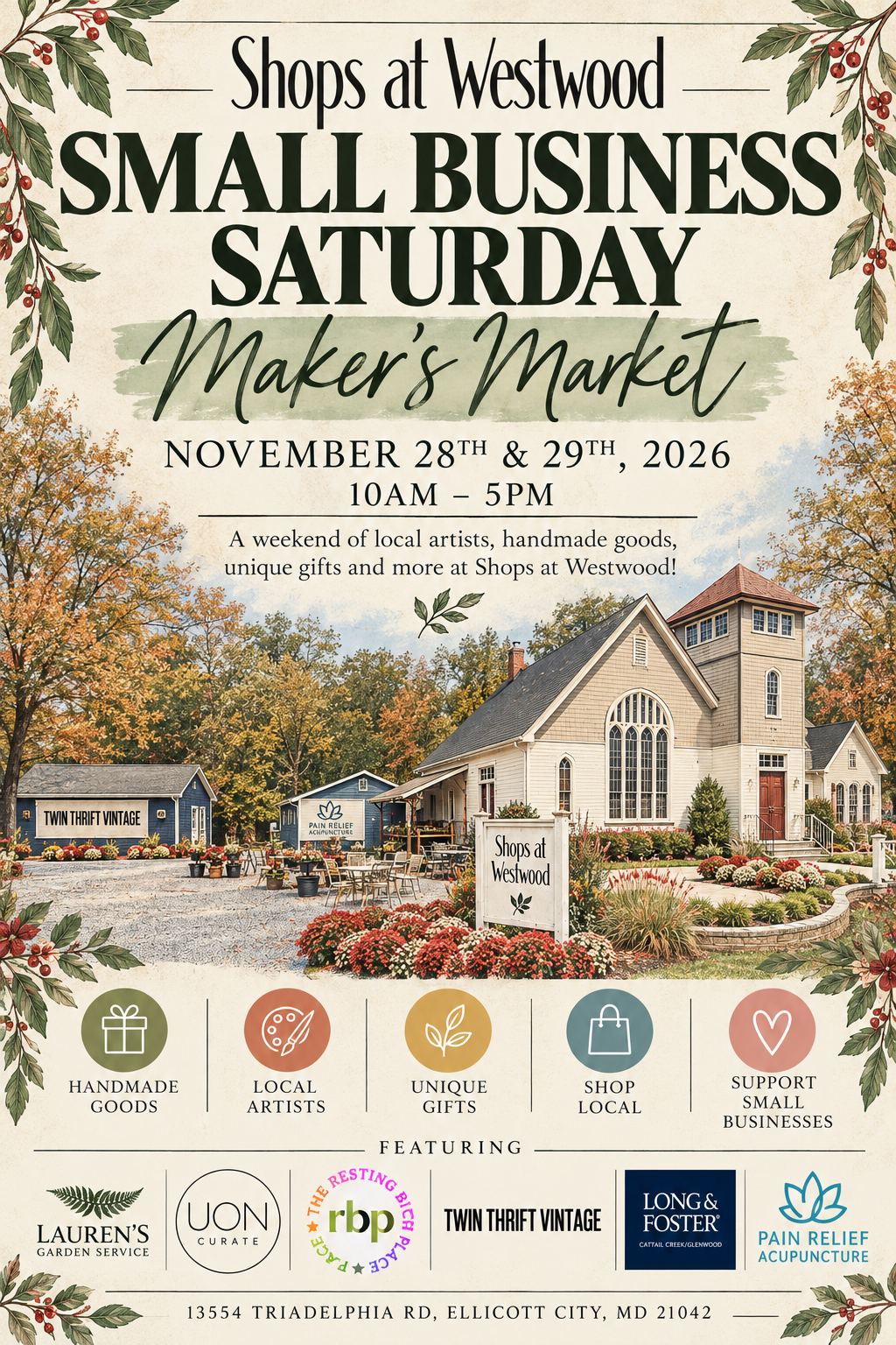 Small Business Saturday Maker’s Market