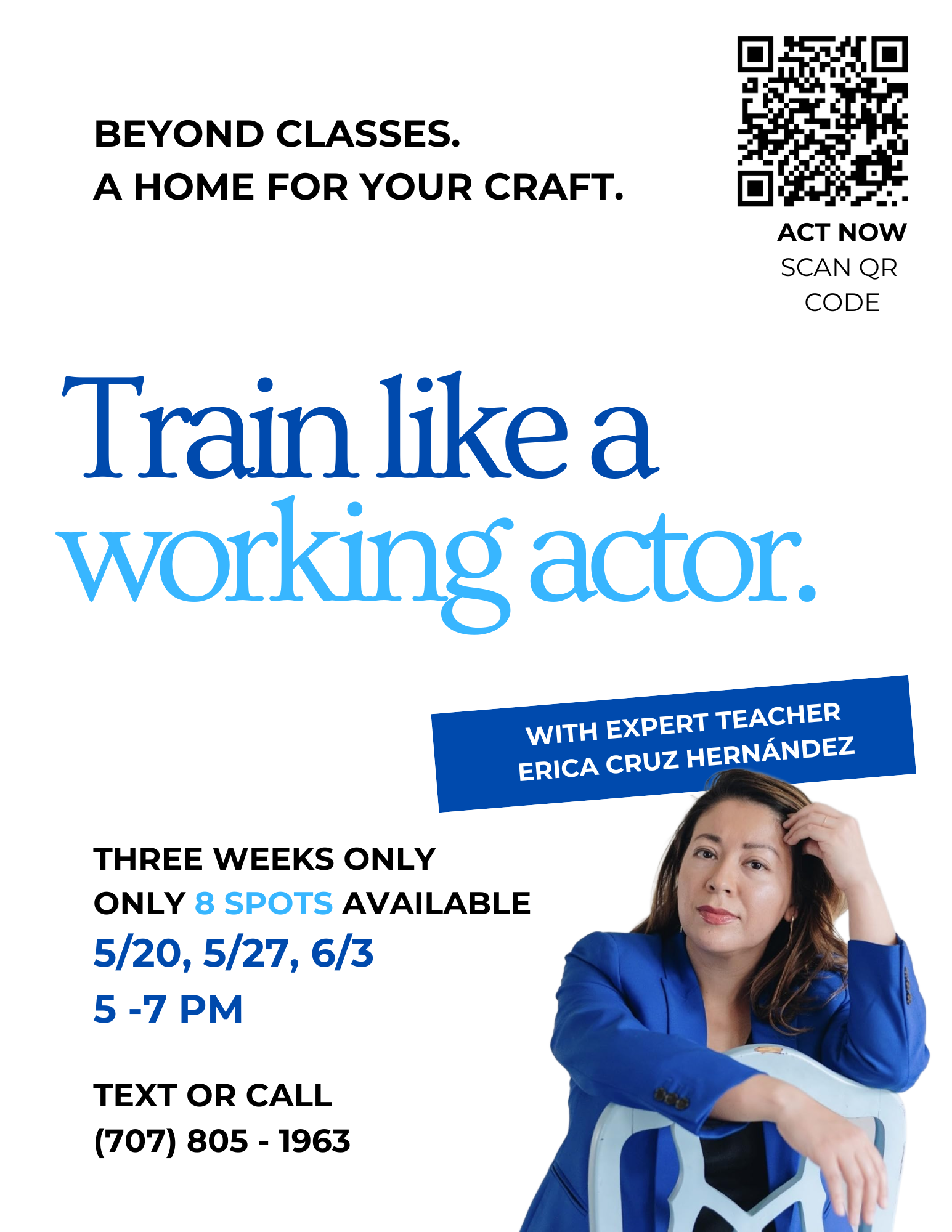 Weekly Scene Study Lab w/ Erica Cruz Hernández