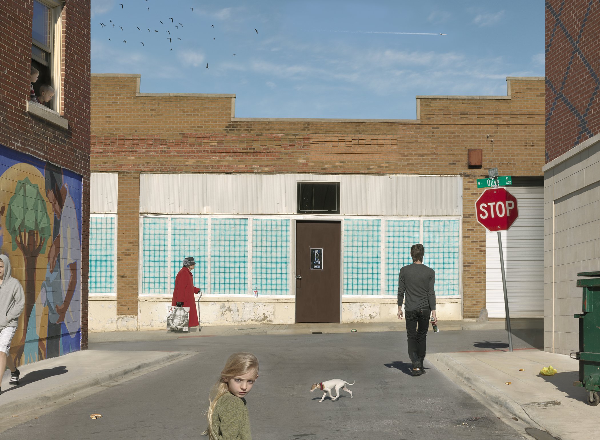 Olive & Market Street, 2012