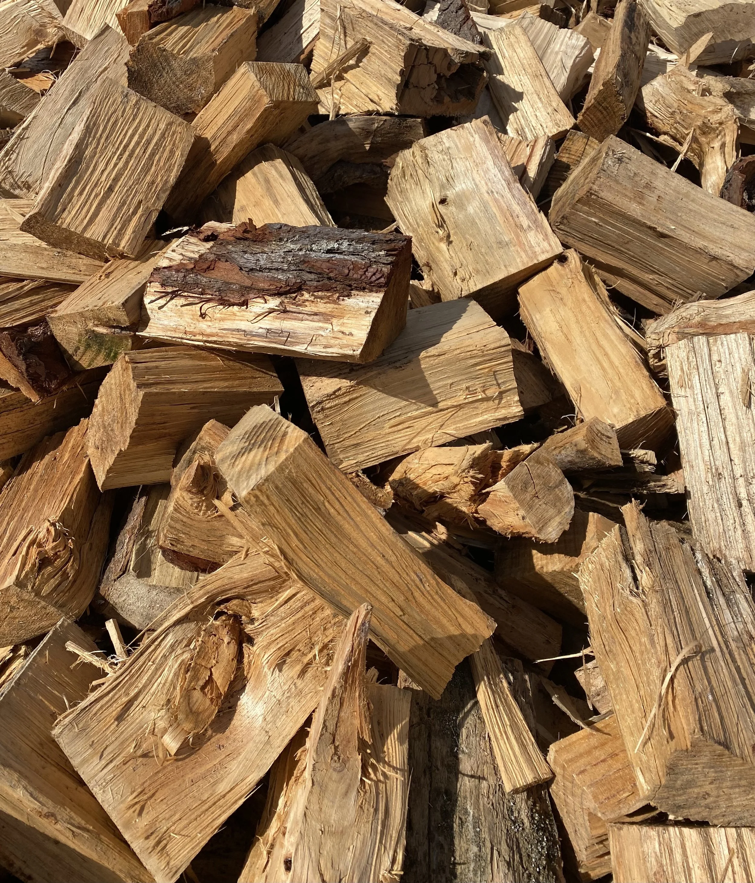 Freshly split Softwood Mix
