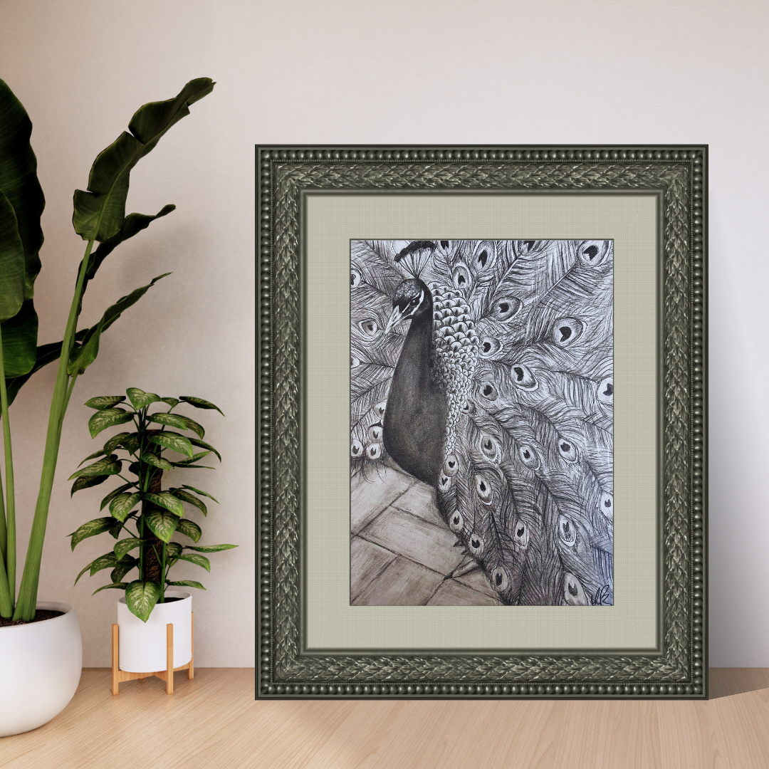 Brown Green Photo Frame Display Mockup Instagram Post.png