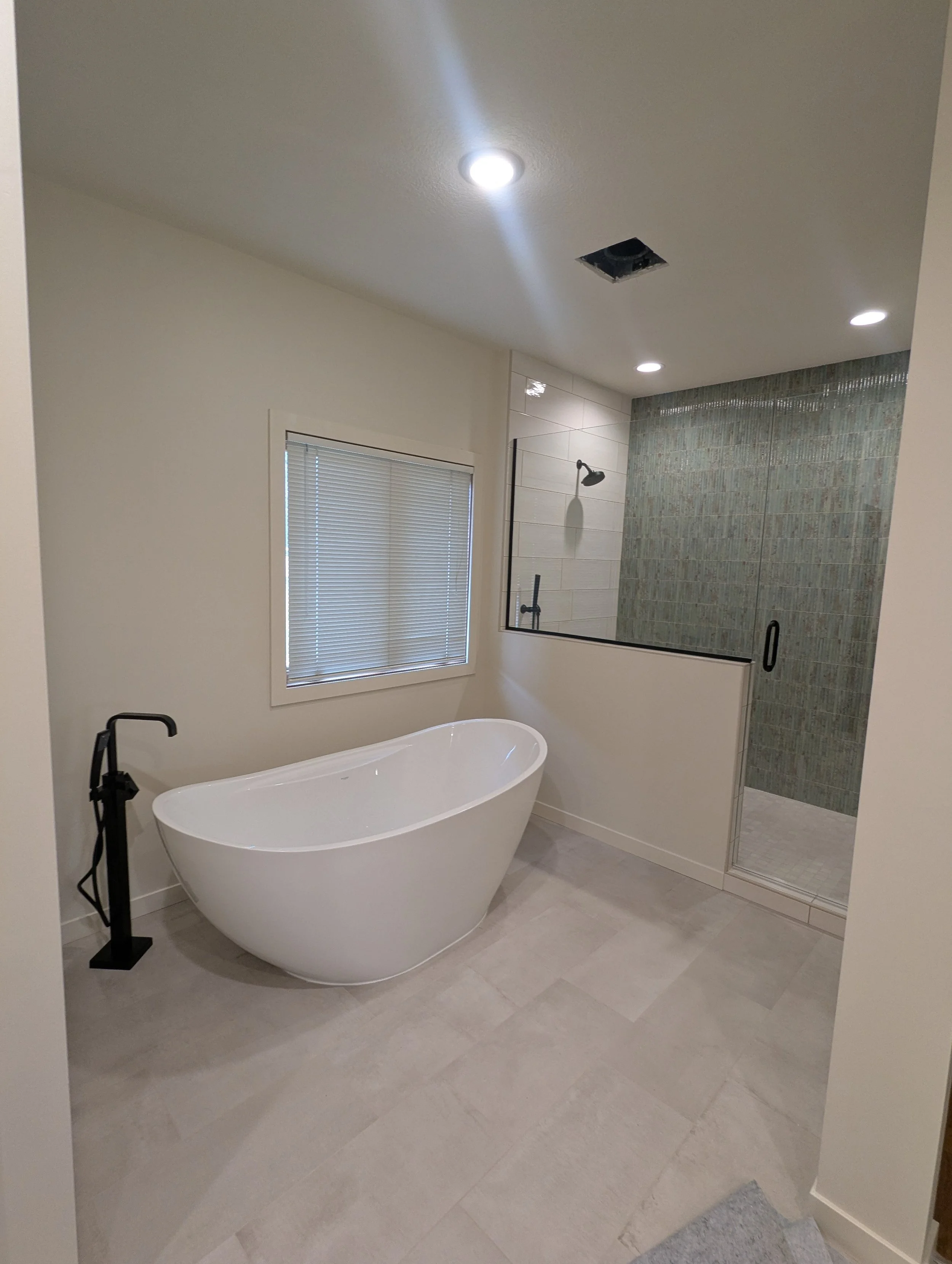 Bathroom renovation. New sink and toilet repair. 