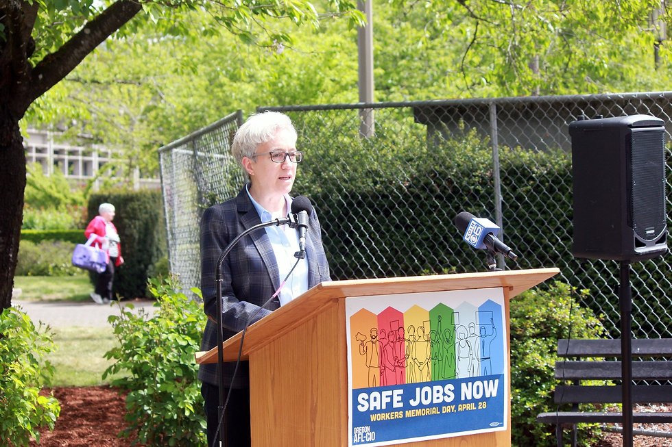 Workers Memorial Day: Oregon Labor, Elected Officials, and State Agencies Recommitted to Fighting for Safe Workplaces for All