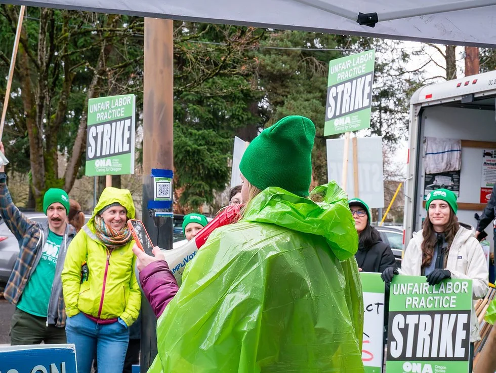 regon’s new unemployment for striking workers law went into effect Jan. 1