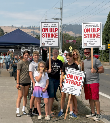 Electrical Workers in Eastern Oregon RATIFY CONTRACT WITH OTEC, END STRIKE