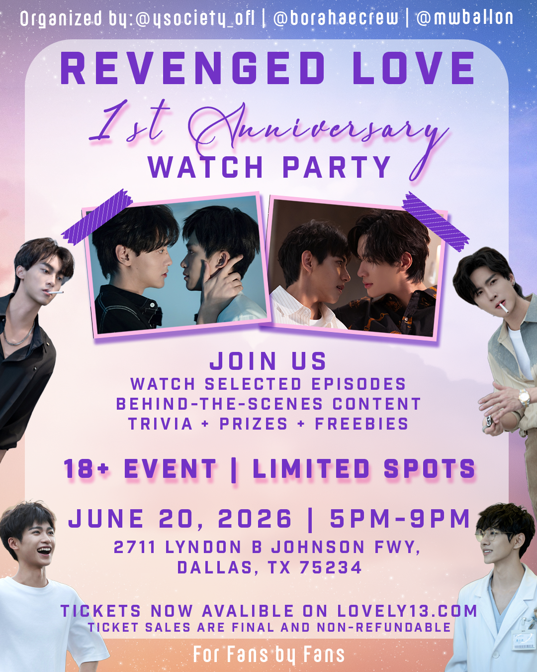 Revenged Love - Watch Party : General Admission
