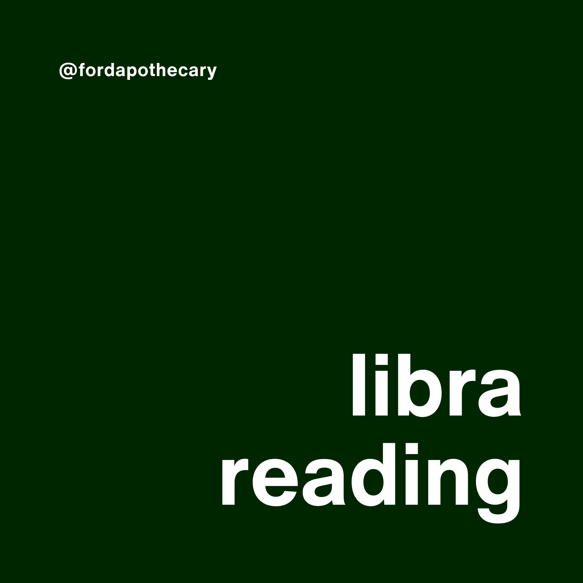 libra reading