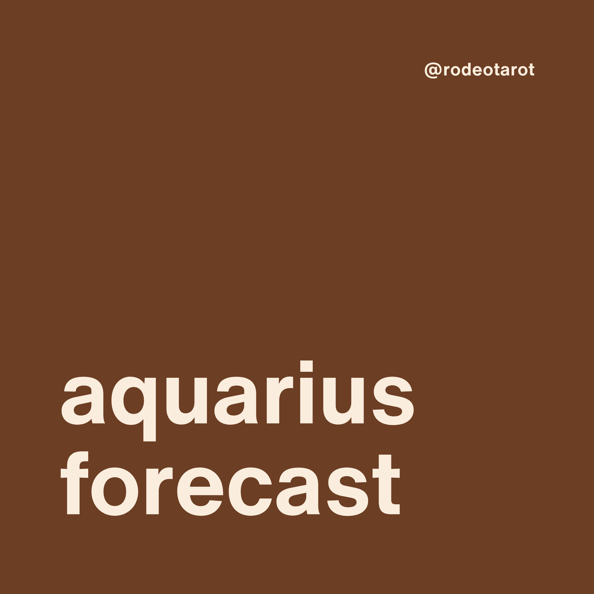 aquarius reading