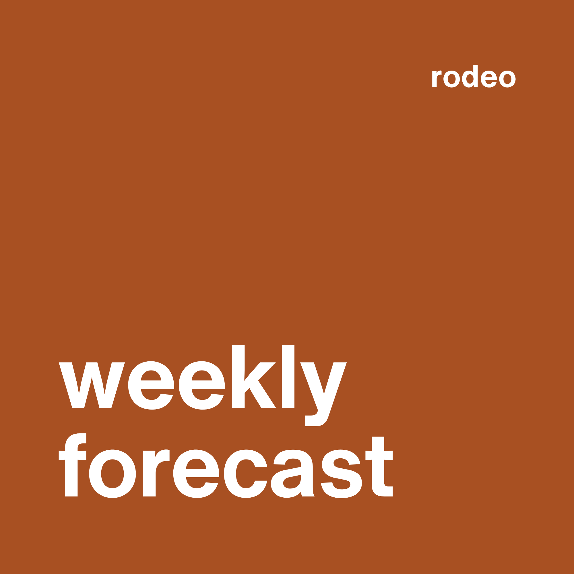 weekly forecast