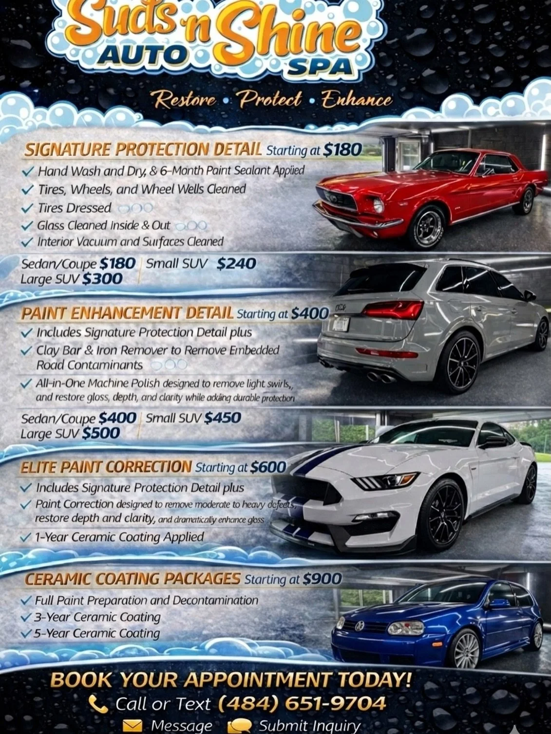 Long over due, but finally got a solid service and rate guide together.