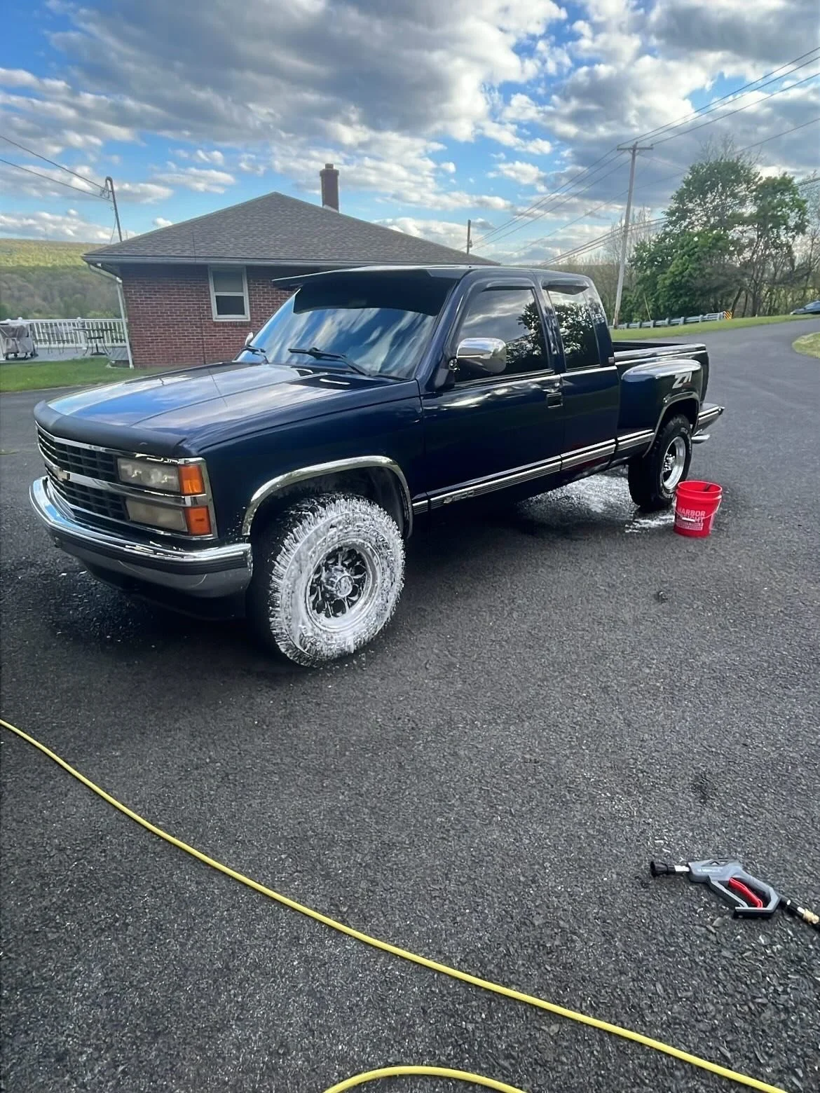 A lot of wet sanding marks all over this beauty, but nothing we couldn&rsquo;t handle. Brought the gloss back, cleaned up the haze, and locked it in with a ceramic sealant.

Been going a million miles an hour trying to get these last few rides done b