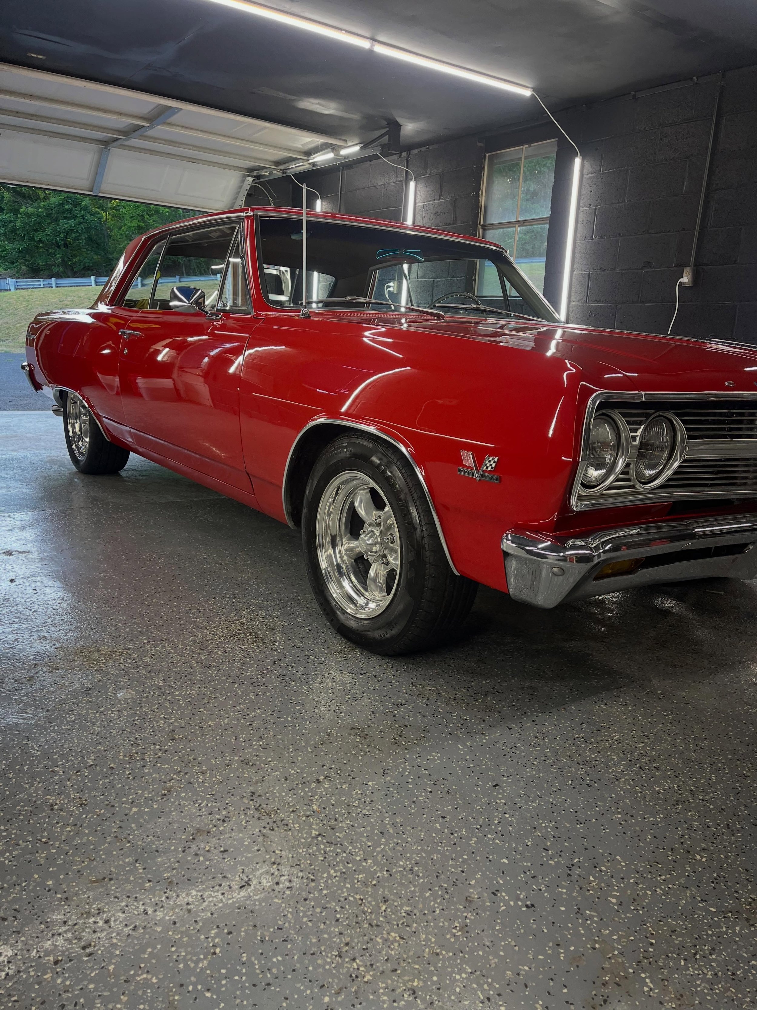 65 Chevelle
Paint enhancement detail
All in one machine polished
Wheels polished
Tires shined
Call or text to schedule
(484) 651-9704