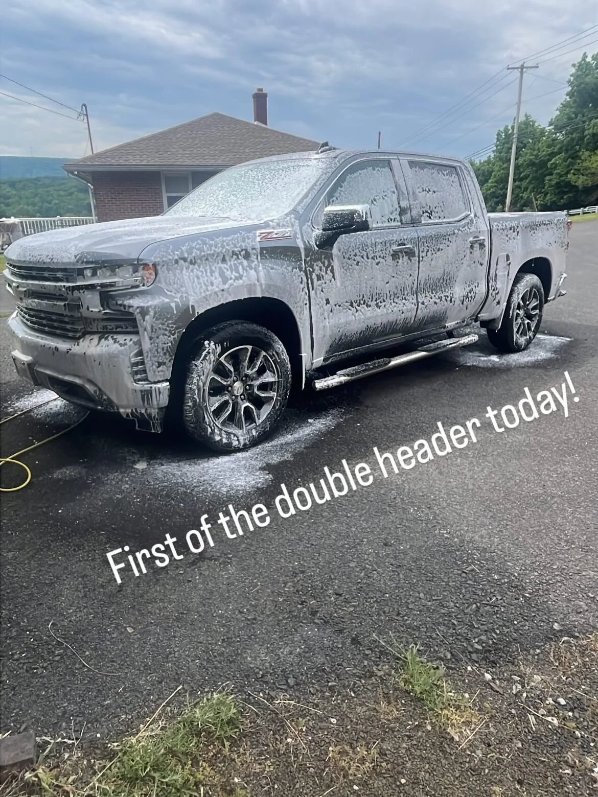 First up in today&rsquo;s double header: this Chevy Silverado.

It came in with some tree sap spots throughout the paint that needed a little extra attention. Nothing crazy, but enough to make the finish feel rough and take away from the shine.

Afte