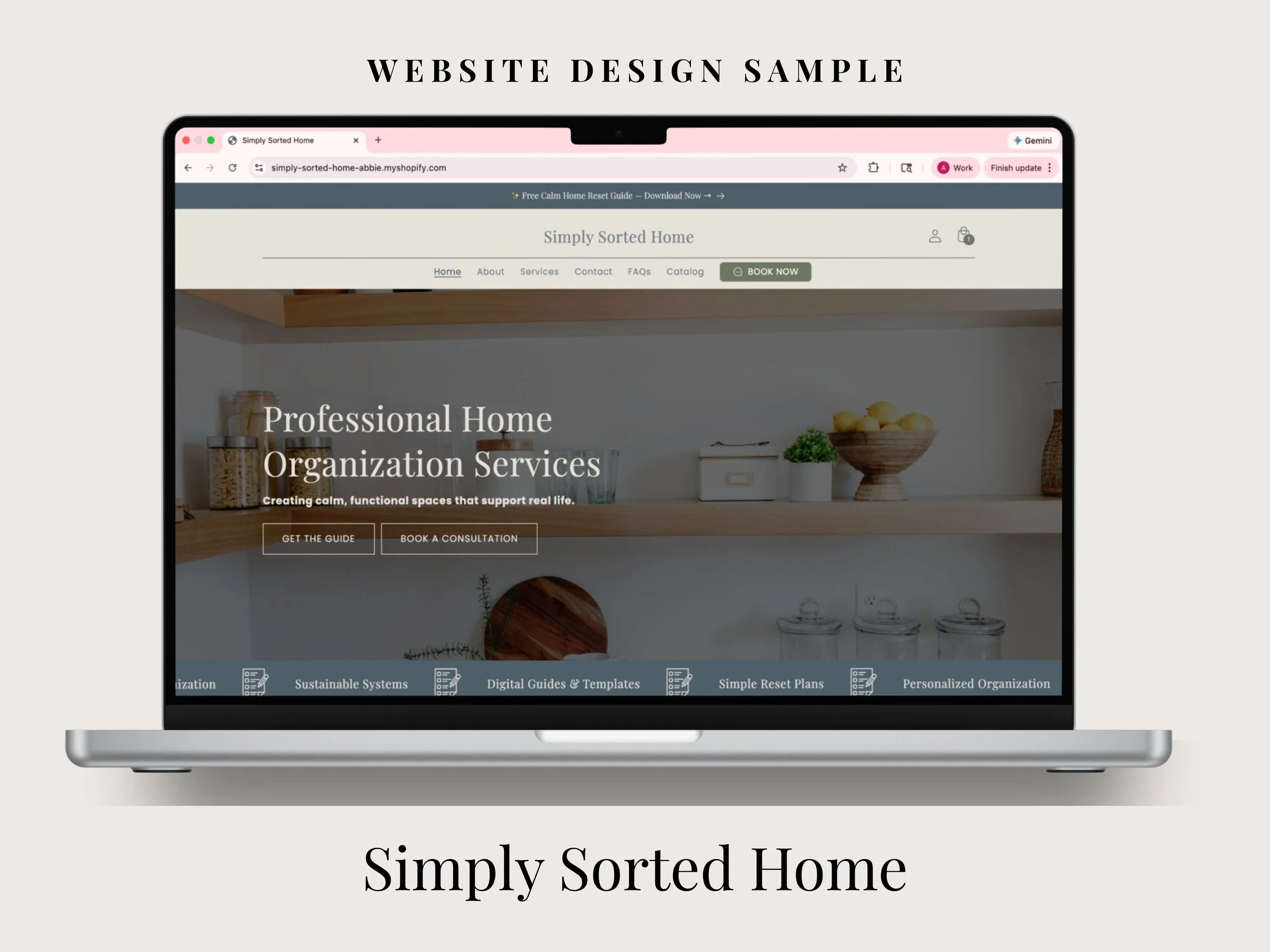 Website Design Sample