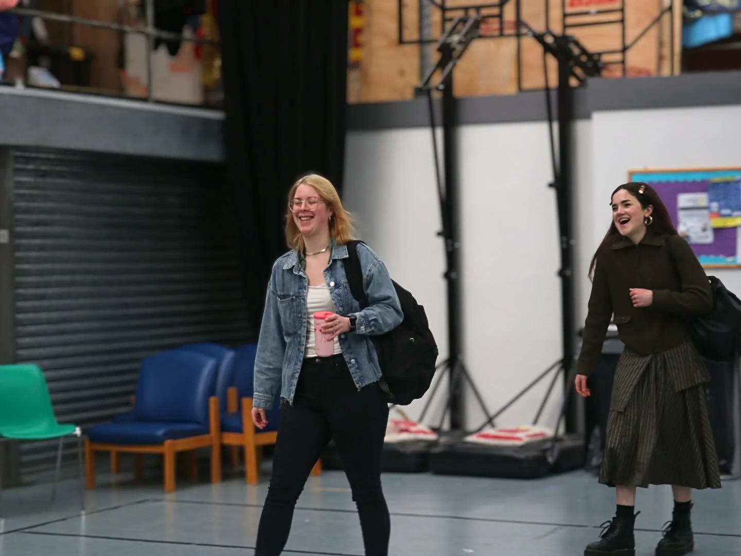 From Day 1 to after party working on Bold Girls was a pleasure! Such talented and lovely people, everyone 💖

I had an amazing time with my 1st official sound designer credit on a show &amp; first show in the Lyric Naughton studio.

Rehearsal photos 