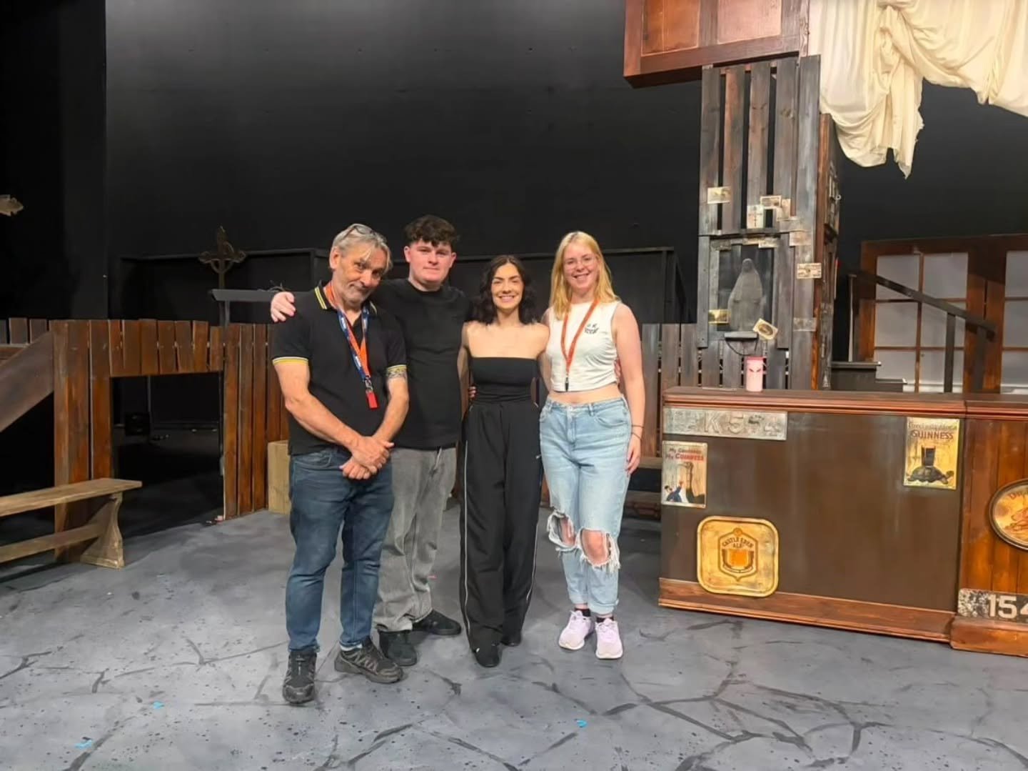 And The Blind Fiddler is over! What a fun experience getting to work on the Lyric main stage and with an SM team, incredible actors and musicians 💚 alot of firsts for me!

Made friends in the costume department as well and spent my time between show