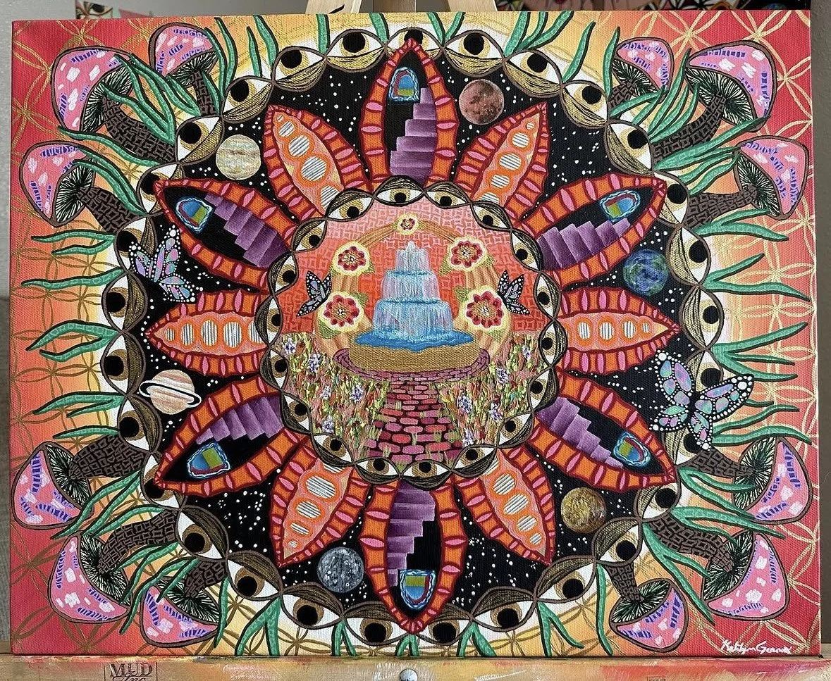 "Fountain of life" Original Painting